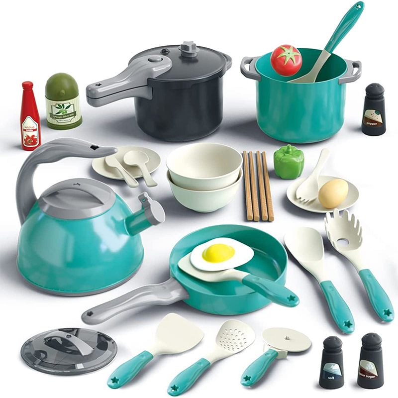 Baby Food Cooking Set - Kids Keuken Speelgoed Accessoires Peuter Pretend