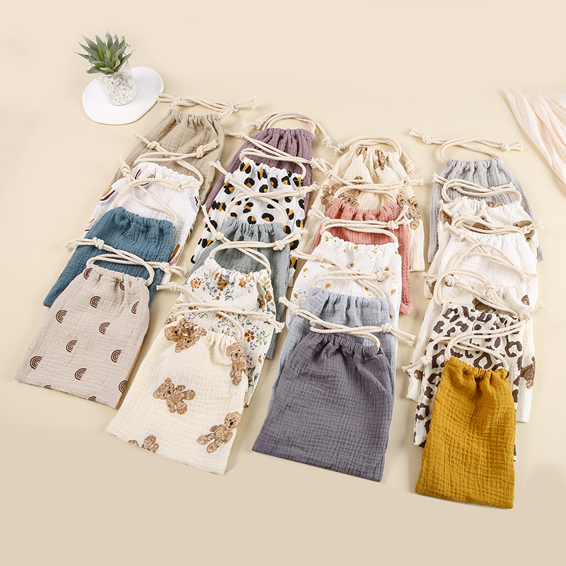 Baby Puree Pouch - String Luiertas Leuke Cartoon Print Baby
