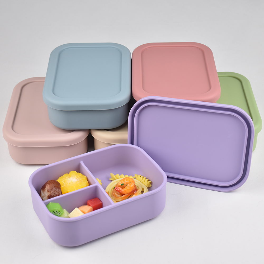Baby Food Universe - Bento-lunchbox van voedingskwaliteit met 3 compartimenten