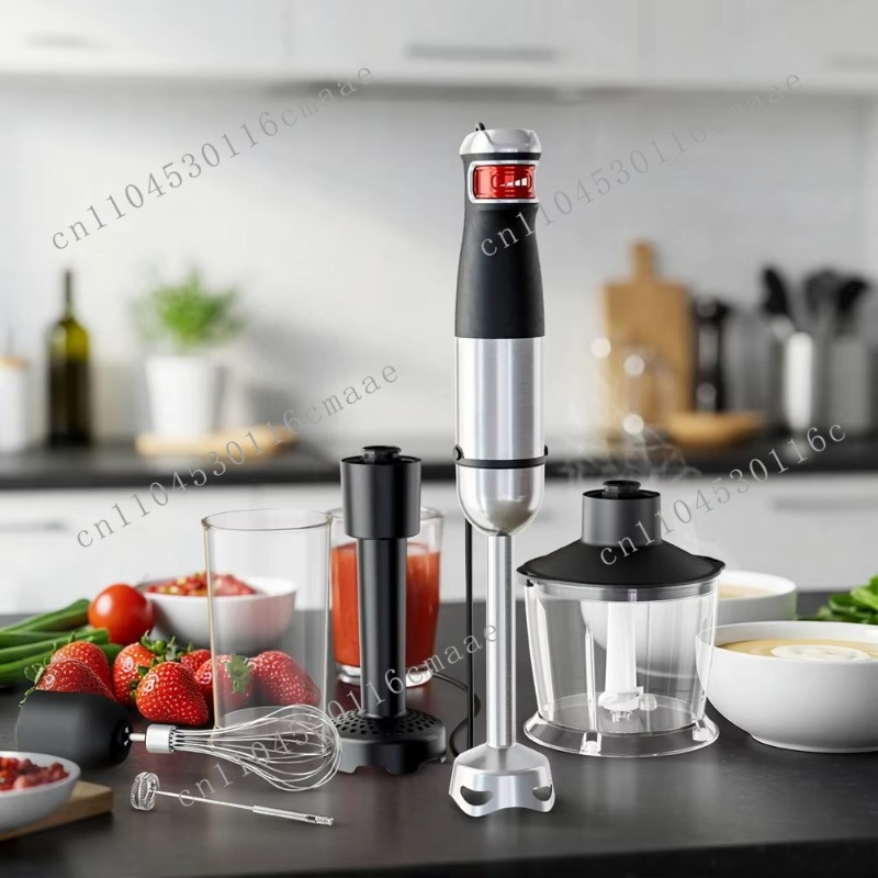 Baby Food Cooking Set - 6-in-1 1200W krachtige staafmixerset, professionele immersiemixer