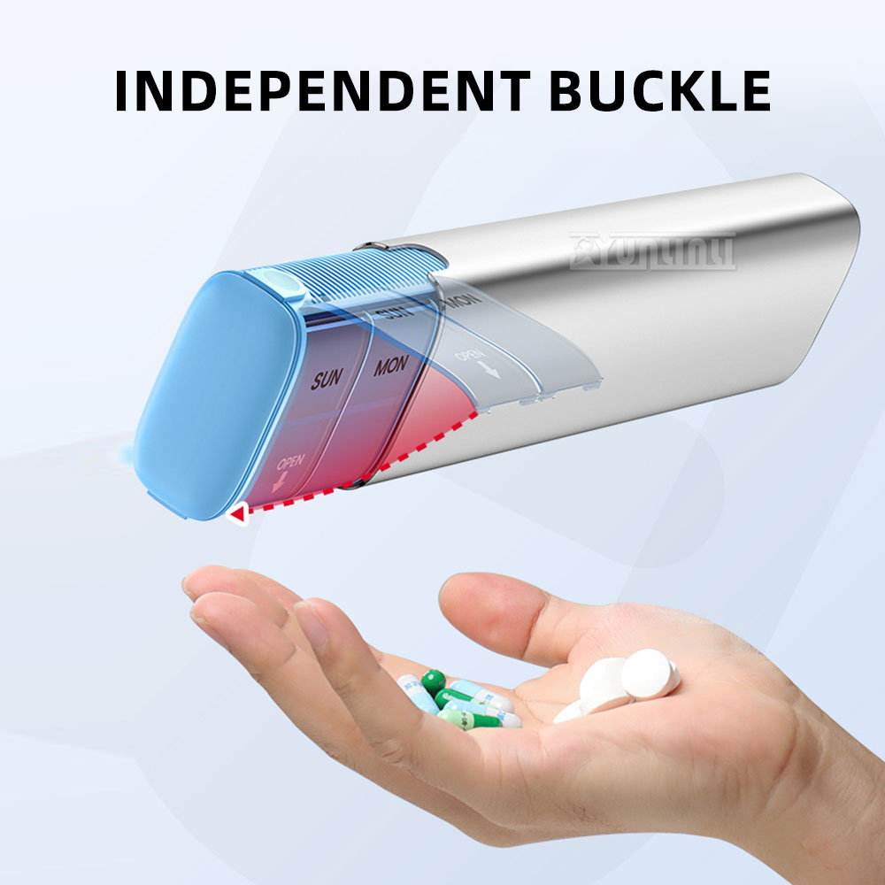 First Food Jar - Metalen mini-medicijnbox voor reizen en eerste