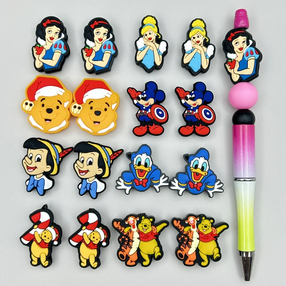 Baby Food Product - 10Pc Diy Cartoon Mini Siliconen Kralen