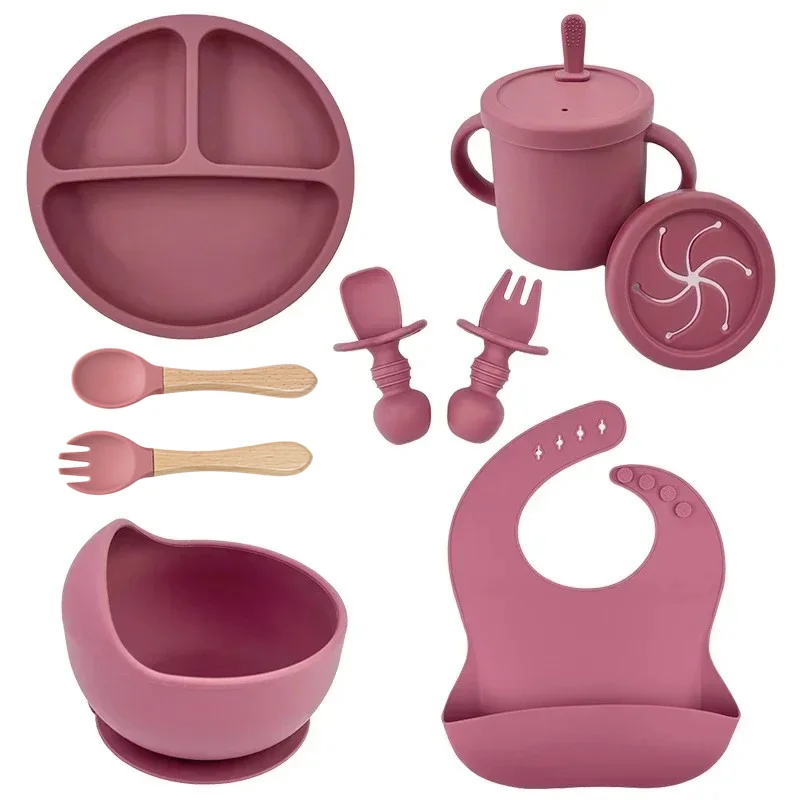 Baby Food Universe - Food Grade Siliconen Kind Schotel Set