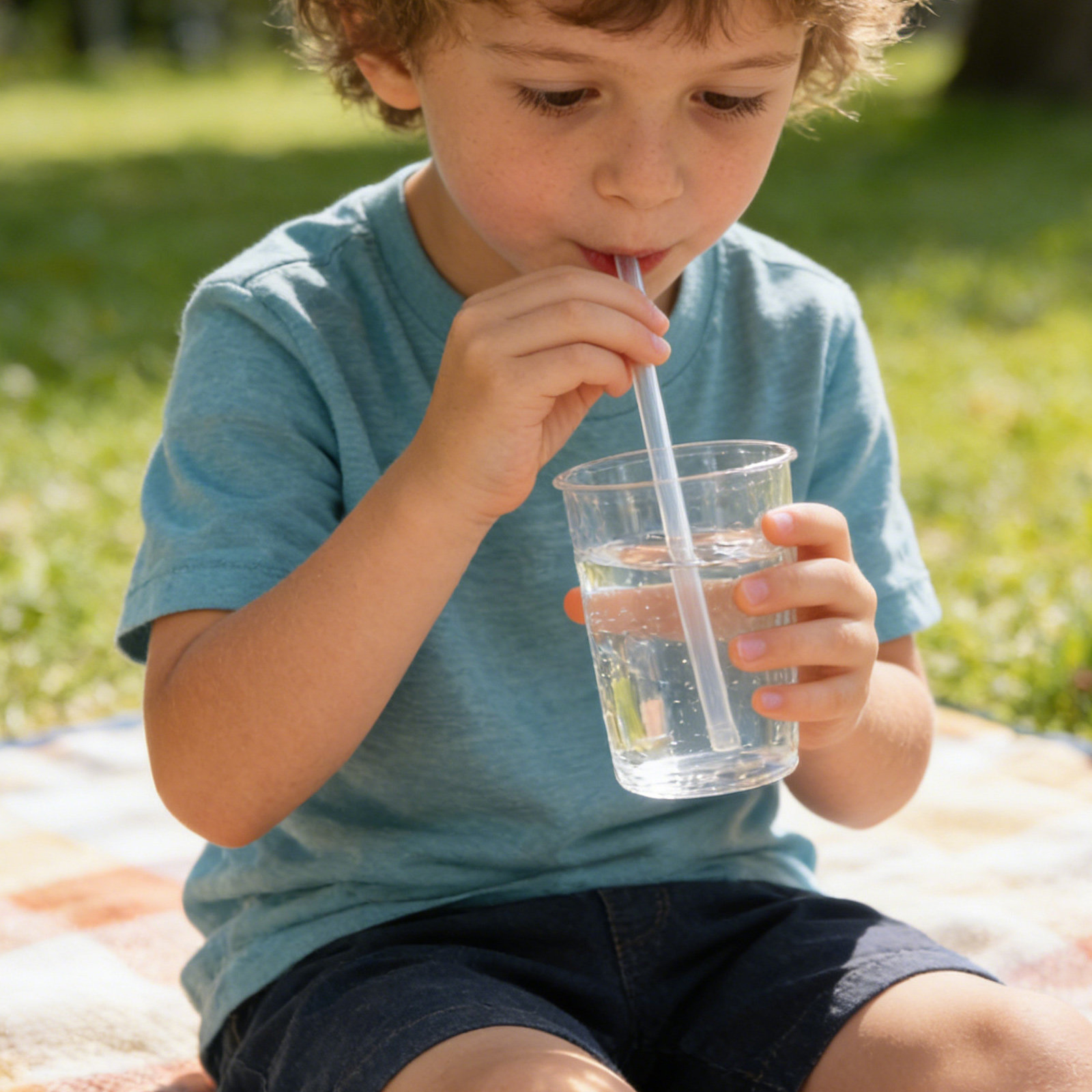Baby Food Universe - 1 set siliconen drinkrietjes van voedingskwaliteit