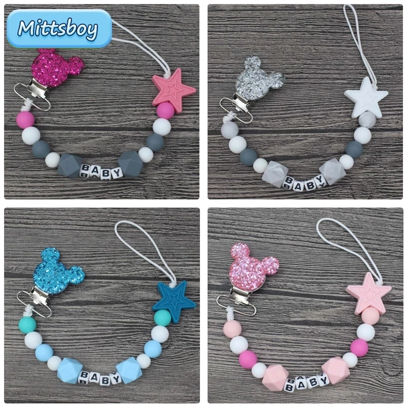 Baby Food Product - NIEUWE gepersonaliseerde naam baby bijtring armband