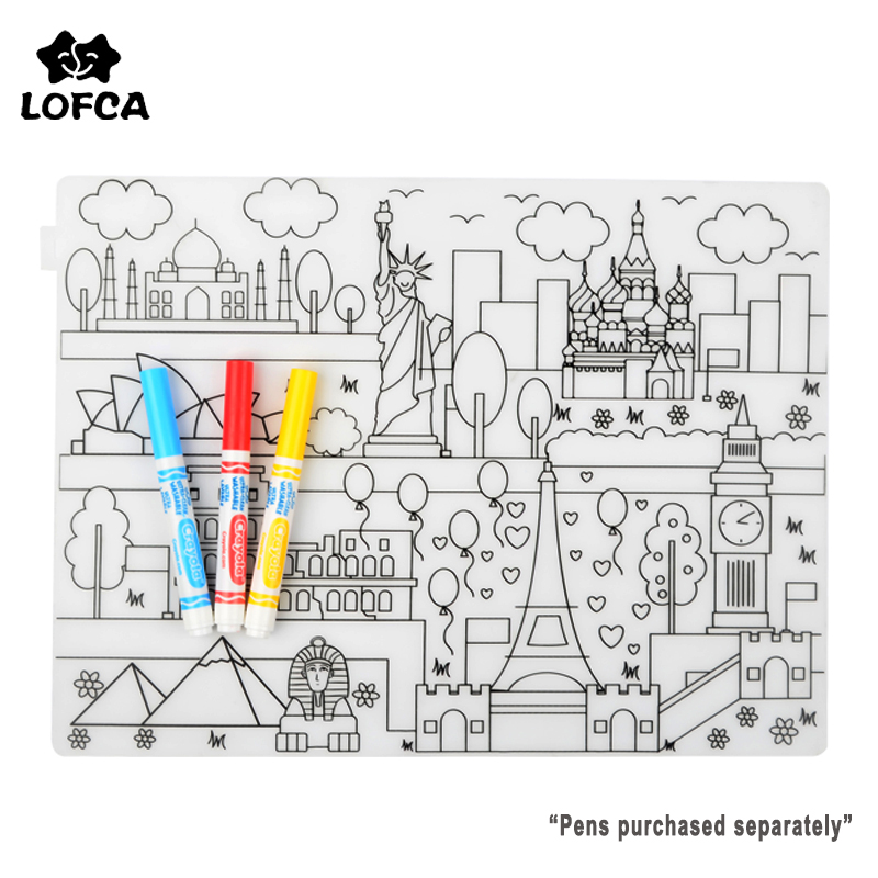 Baby Food Universe - Silicone Baby Placemat 1Pc Baby Servies