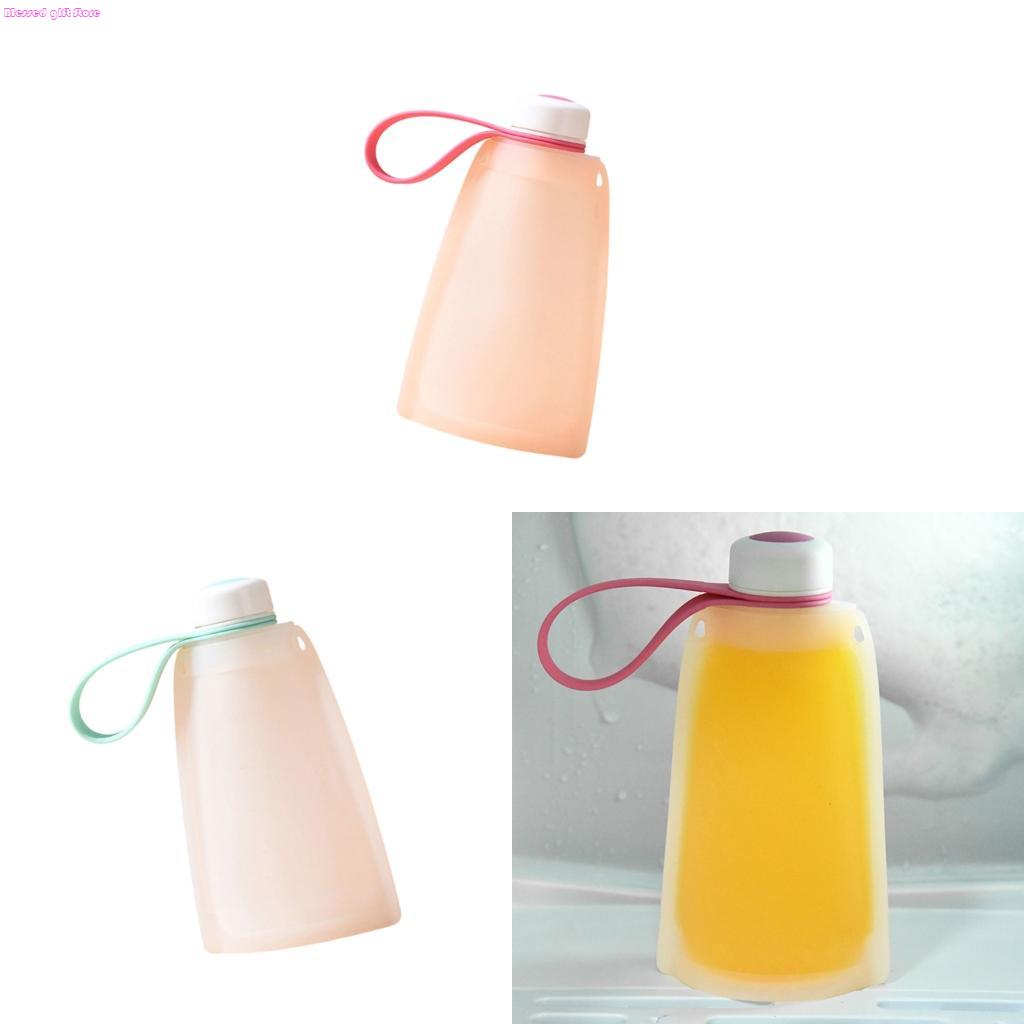 Baby Puree Pouch - D0JC Multifunctionele siliconen opbergtas voor babyvoeding