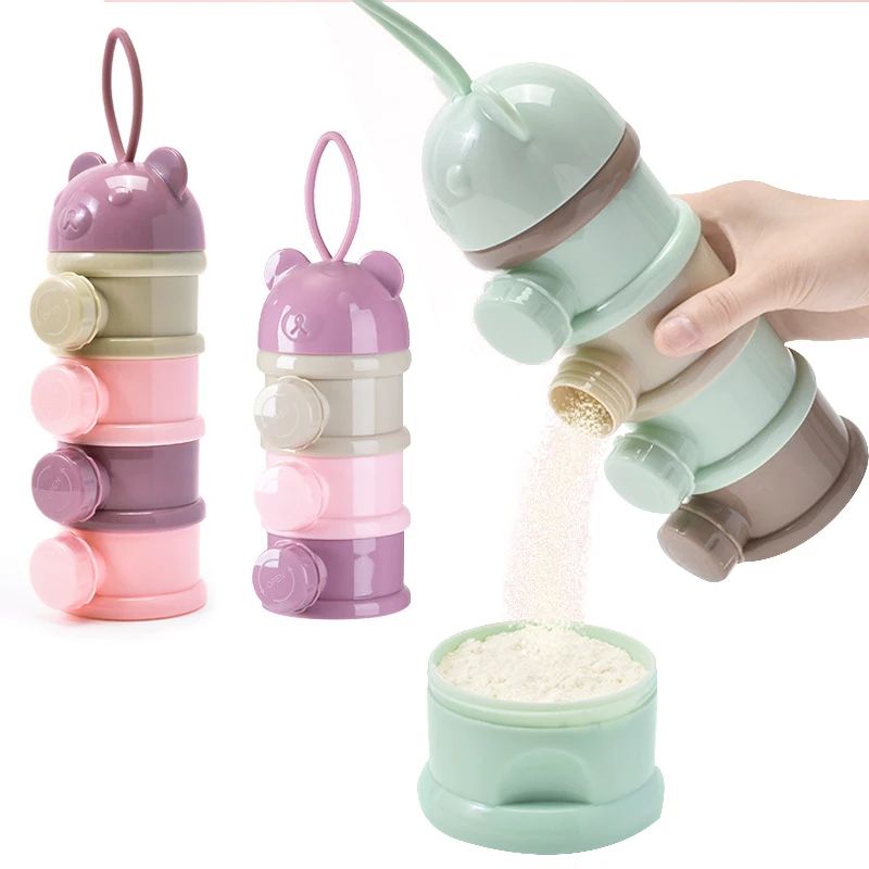 Baby Food Universe - 3/4 Layer Baby Draagbare Babyvoeding Opbergdoos