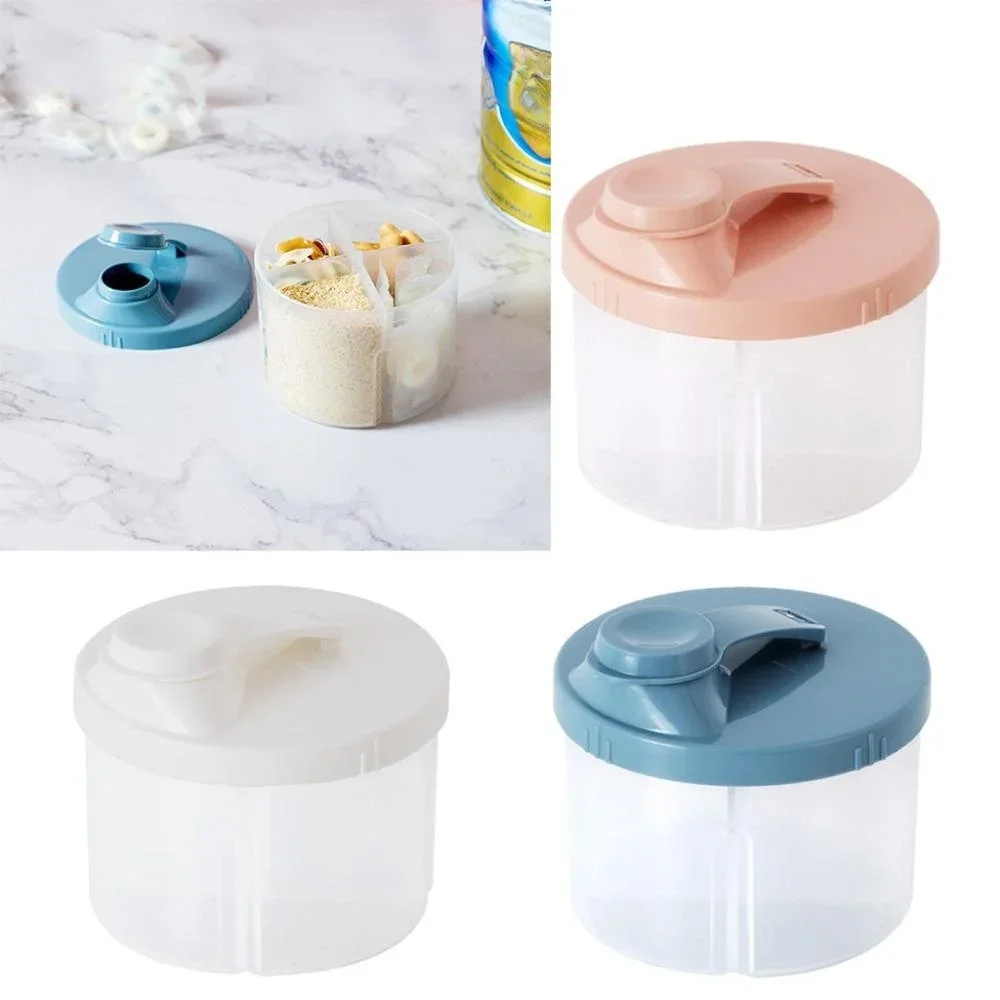Baby Food On The Go - Babyvoedingsdispenser voor onderweg, anti-lek draaibare voedingscontainer