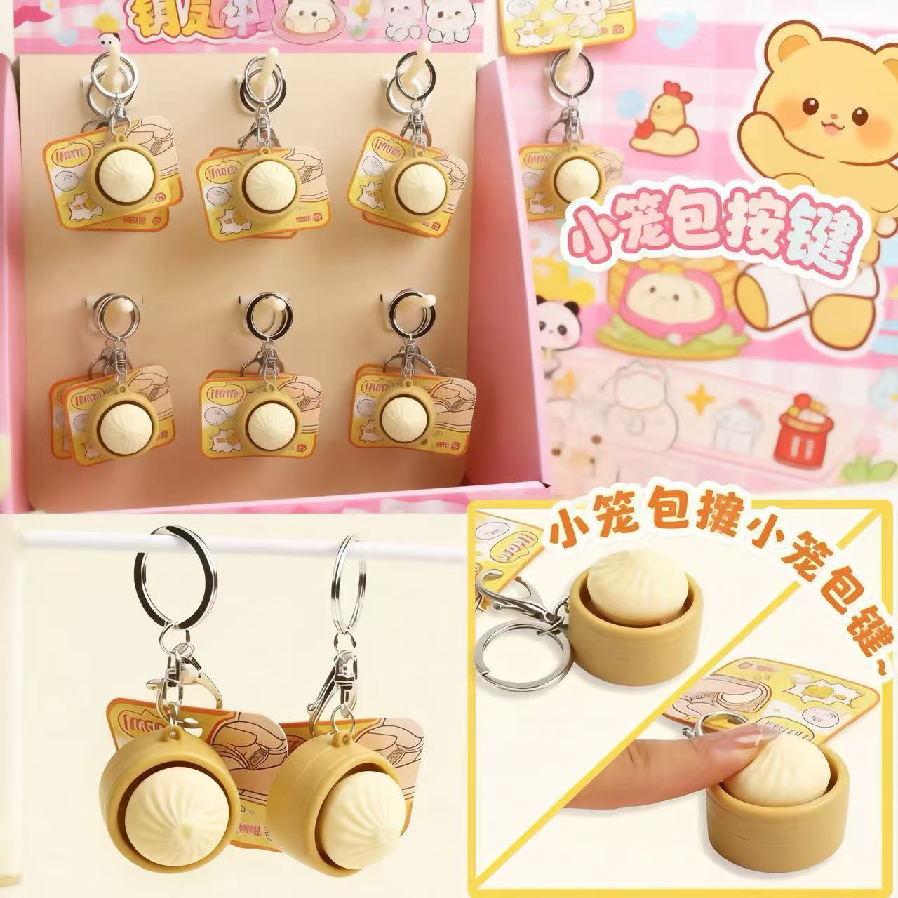 Mini Squishy Dumplings Knop sl - Baby Food Toy recensie en prijs
