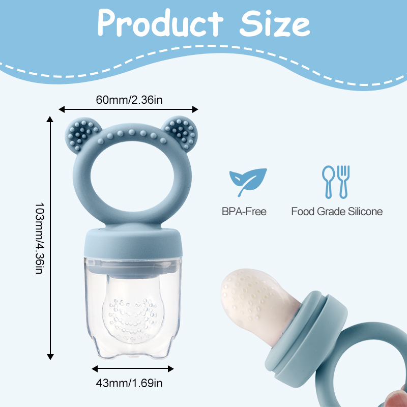 Silicone beren-vormige baby fr - Baby Food Guide recensie en prijs