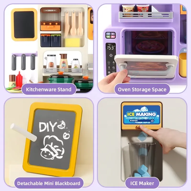 90cm Grote Speelkeuken voor Ki - Baby Food Toy recensie en prijs