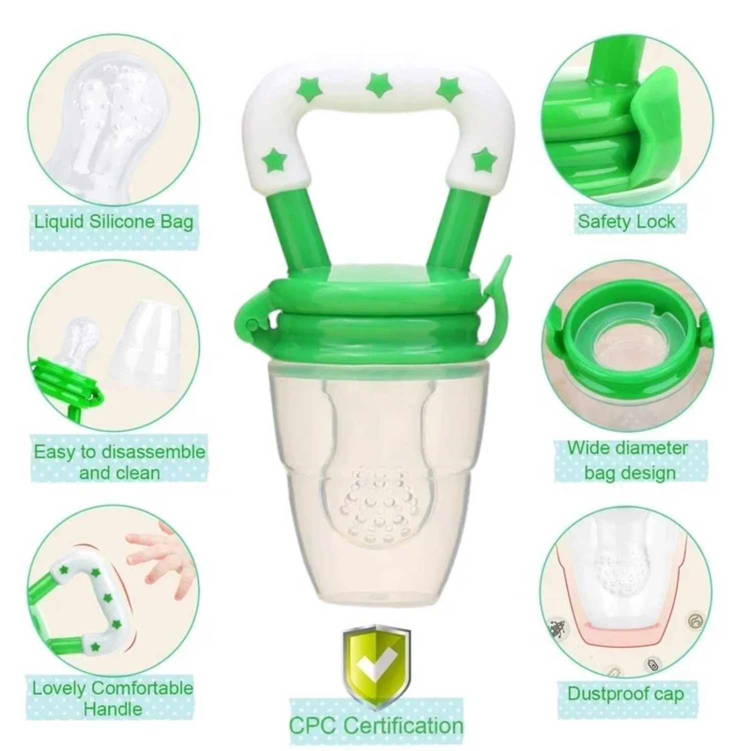 Baby Fruit Voedsel Feeder/fops - Baby Food Guide recensie en prijs
