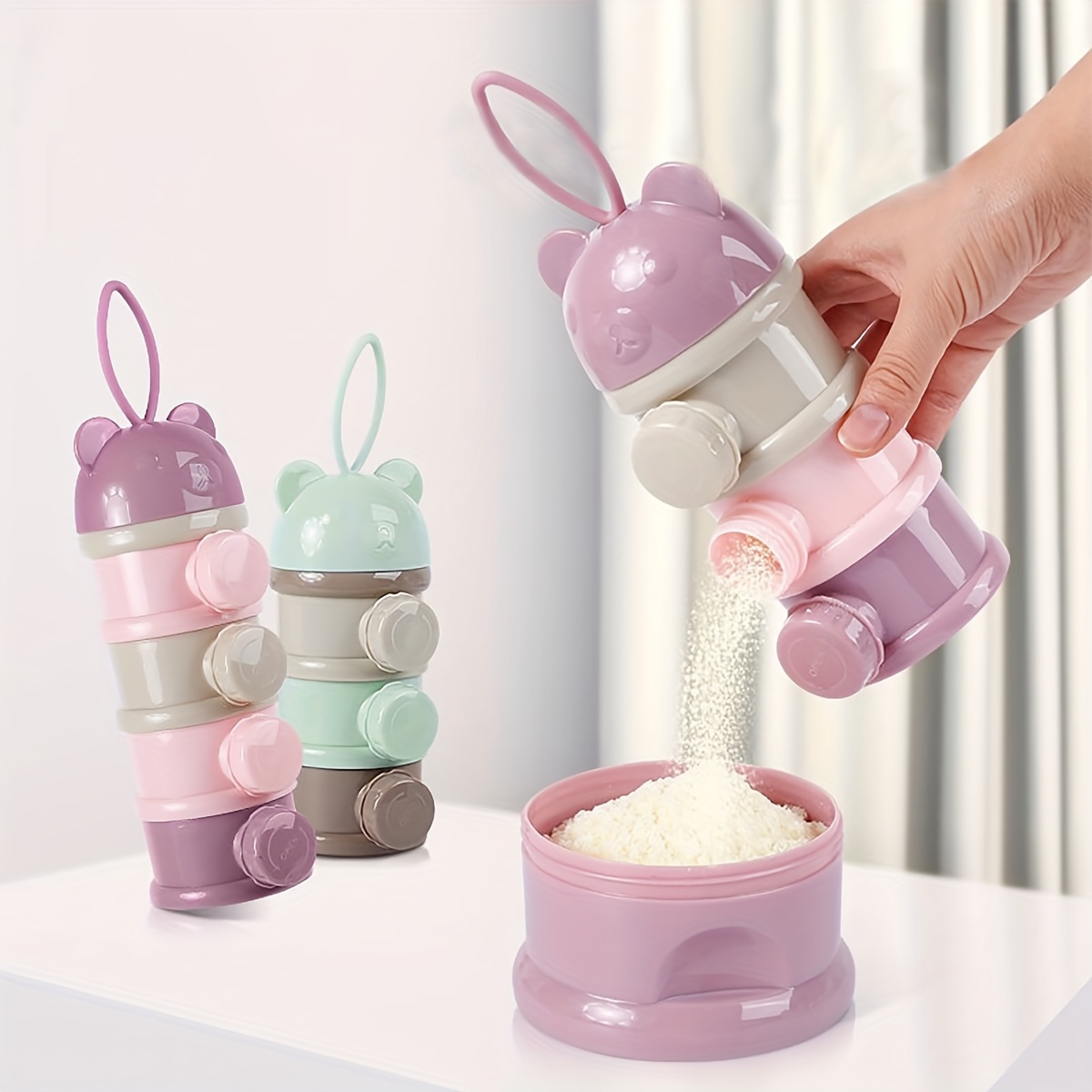 Babymelkpoedercontainer met gr - Baby Food Universe recensie en prijs