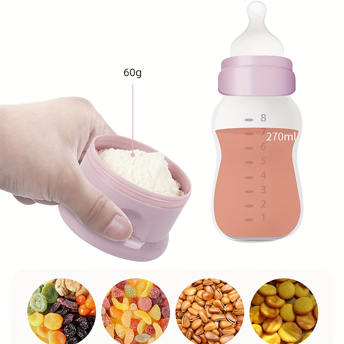 Babymelkpoedercontainer met gr - Baby Food Universe recensie en prijs