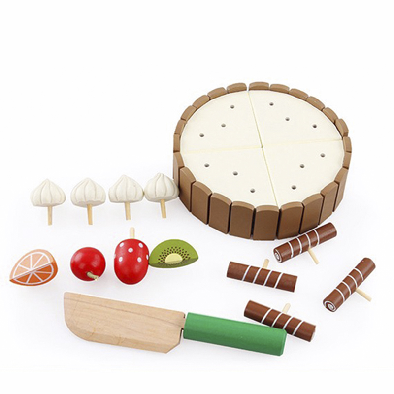 Houten kinderkeukenspeelgoed F - Baby Food Cooking Set recensie en prijs