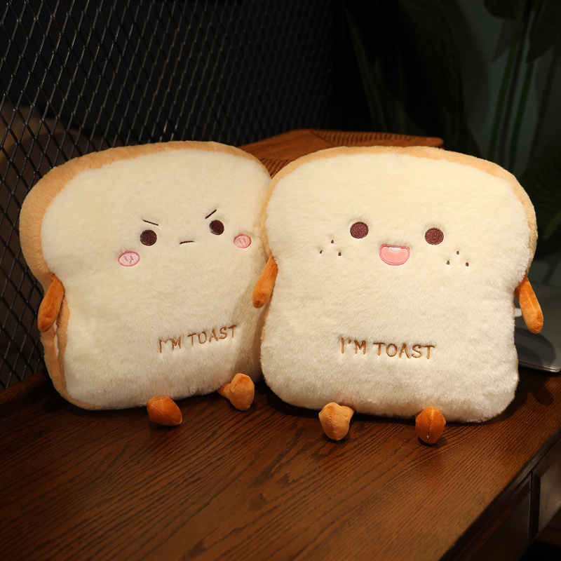 Pluche Brood Kussen Schattige  - Baby Food Toy recensie en prijs