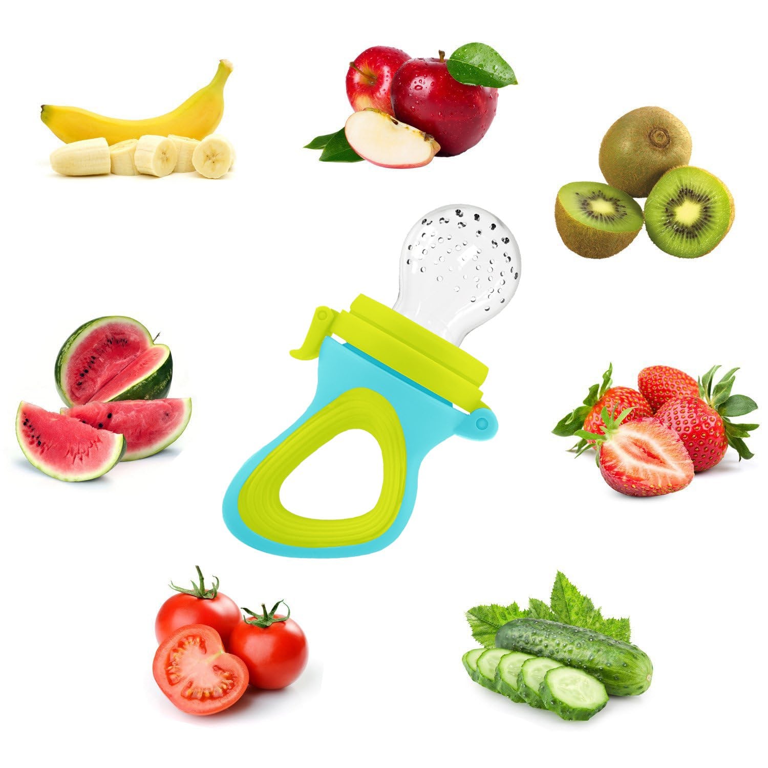 Knijpen Zuigfles Cup Siliconen - Baby Food Guide recensie en prijs
