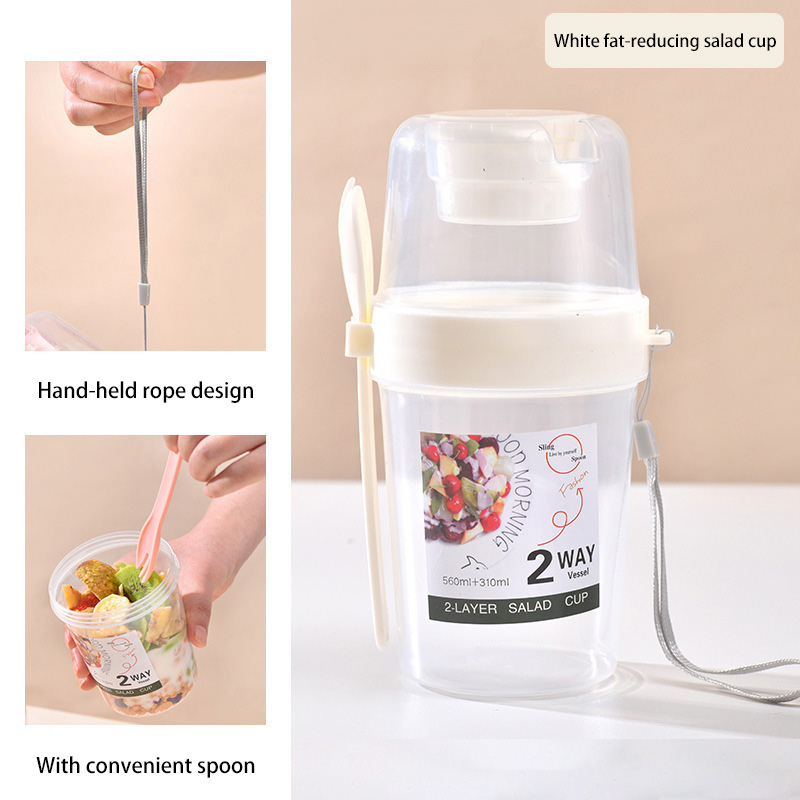 Draagbare ontbijtsaladebeker m - Baby Food On The Go recensie en prijs