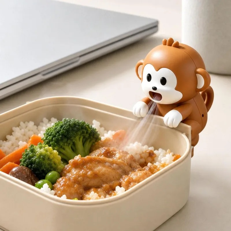 Draagbare aapvormige voedselko - Baby Food Kids recensie en prijs