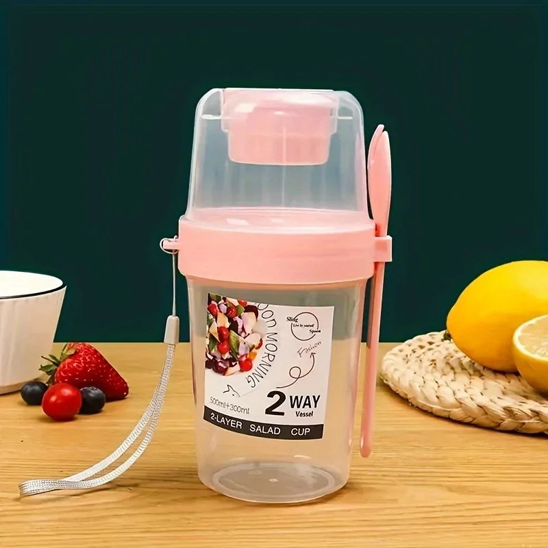 Ontbijt onderwegbekers Saladeb - Baby Food On The Go recensie en prijs