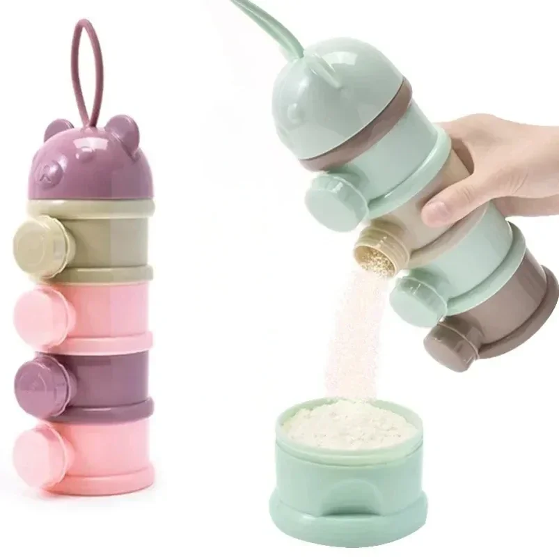 Melkpoederdoos 4-laags beersti - Baby Food Nestle recensie en prijs