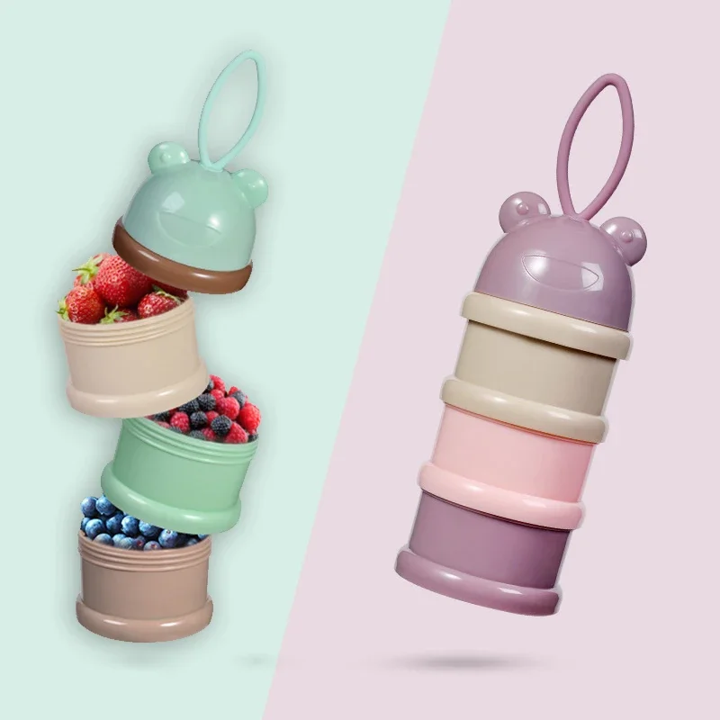 3-laags Cartoon Babyvoeding Di - Baby Food On The Go recensie en prijs