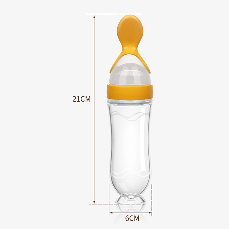 Knijpen Zuigfles Siliconen Pas - Baby Food Guide recensie en prijs