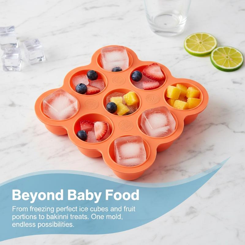 Babyvoeding siliconen bakje 9- - Baby Food Universe recensie en prijs