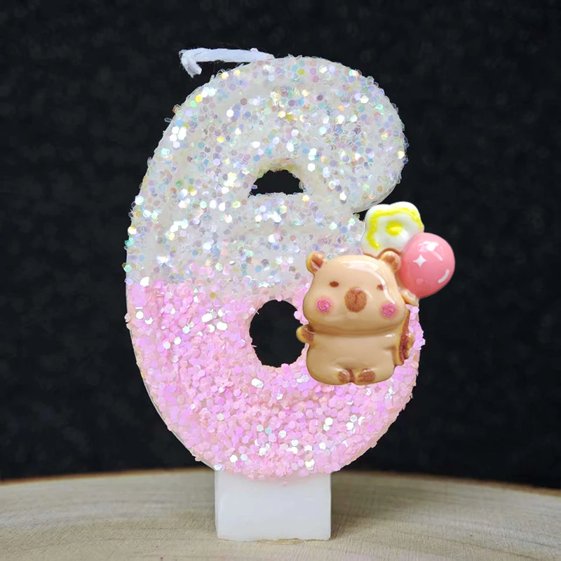 Nieuwe Capibara Kaarsen Taart  - Baby Food Kids recensie en prijs