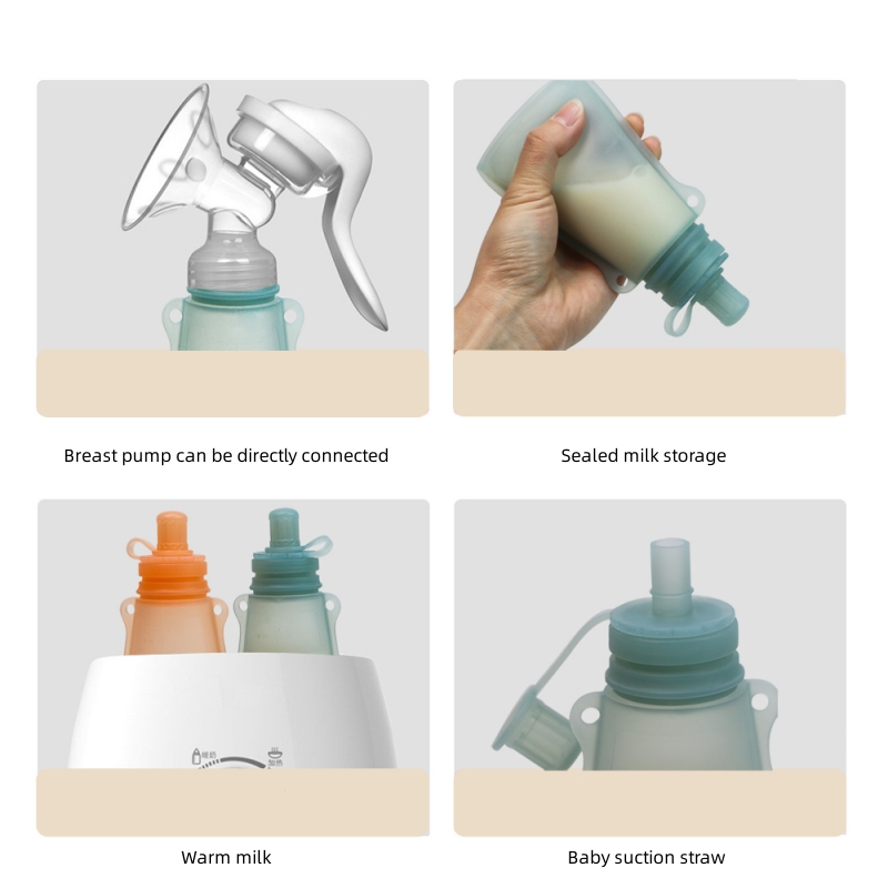 Draagbare melkopbergzak voor b - Baby Puree Pouch recensie en prijs