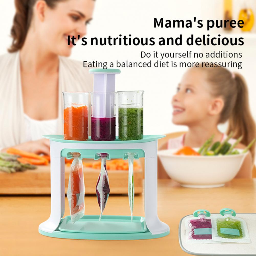 Fruitpuree Zakjesvuller Baby F - Baby Puree Pouch recensie en prijs