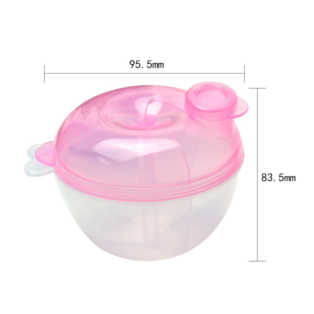 Melkpoederdispenser Roze opber - Baby Food On The Go recensie en prijs