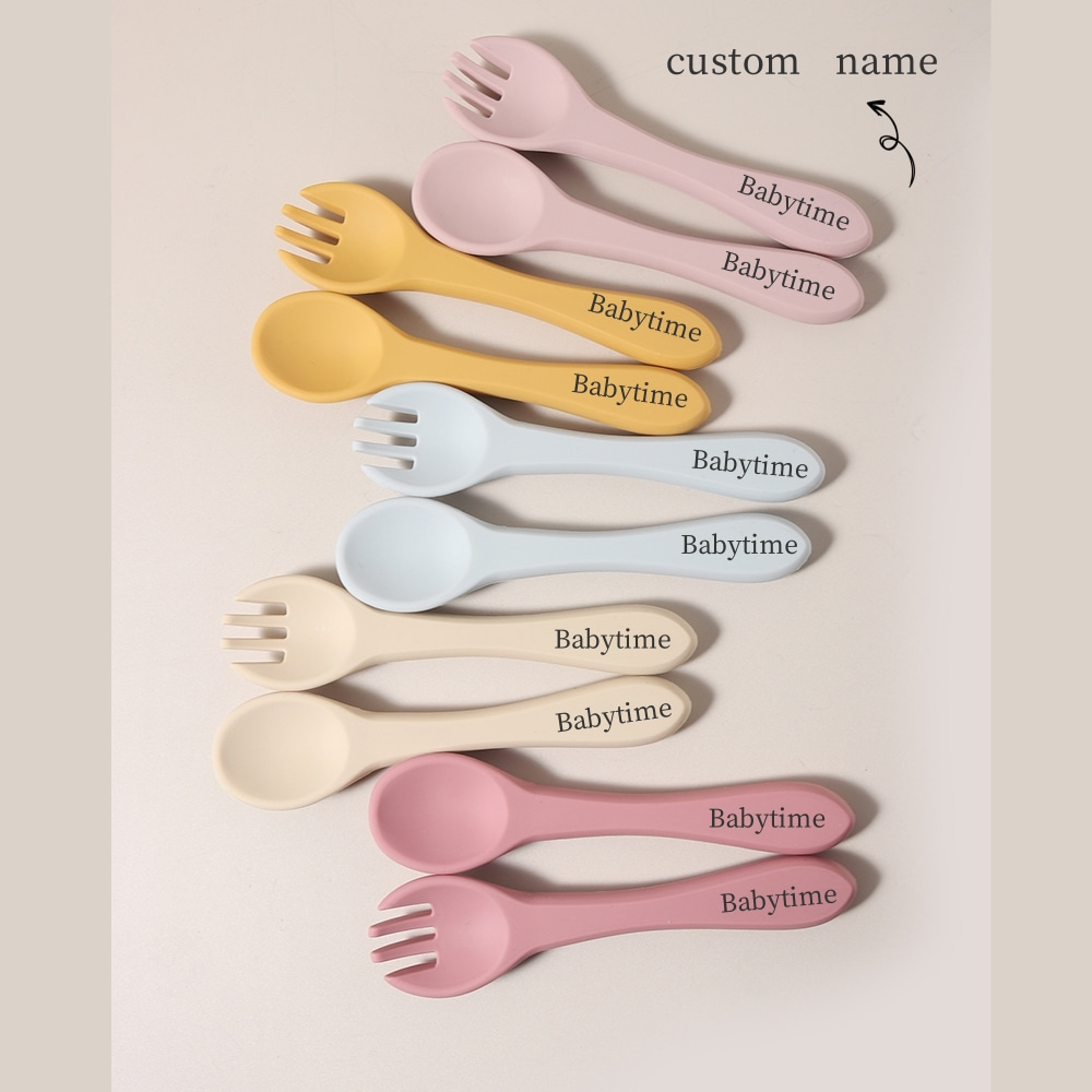 Aangepaste naam 1 paar silicon - Baby Food Guide recensie en prijs