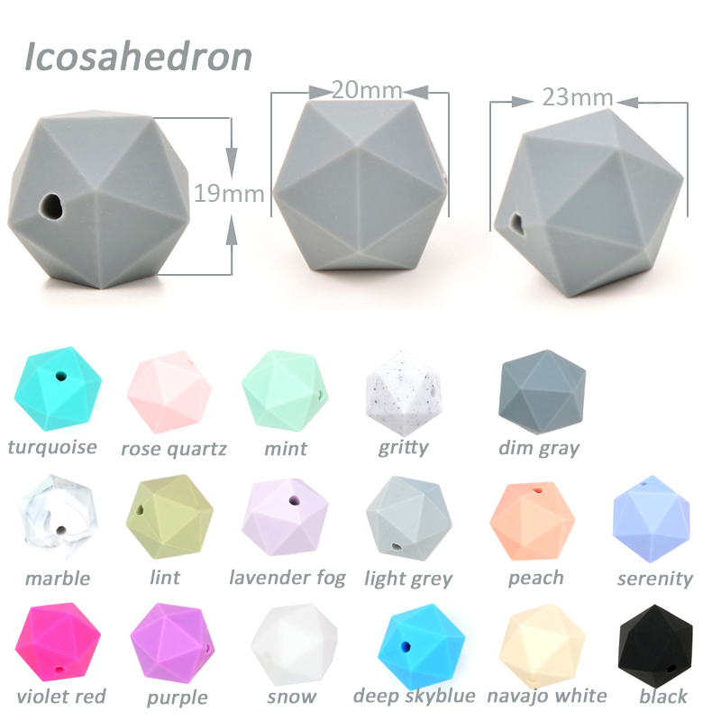 LOFCA 10pcs Icosaëder Bijtring - Baby Food Toy recensie en prijs