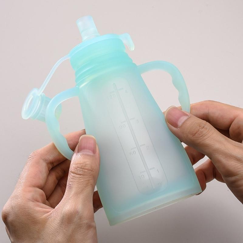Draagbare Lekvrij Siliconen Ba - Baby Puree Pouch recensie en prijs