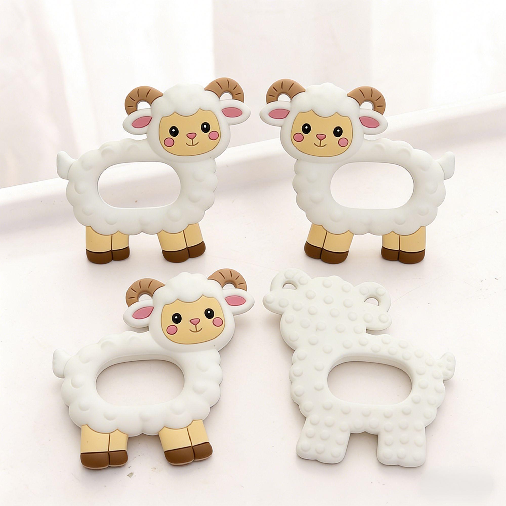 1 stks siliconen bijtring nieu - Baby Food Toy recensie en prijs
