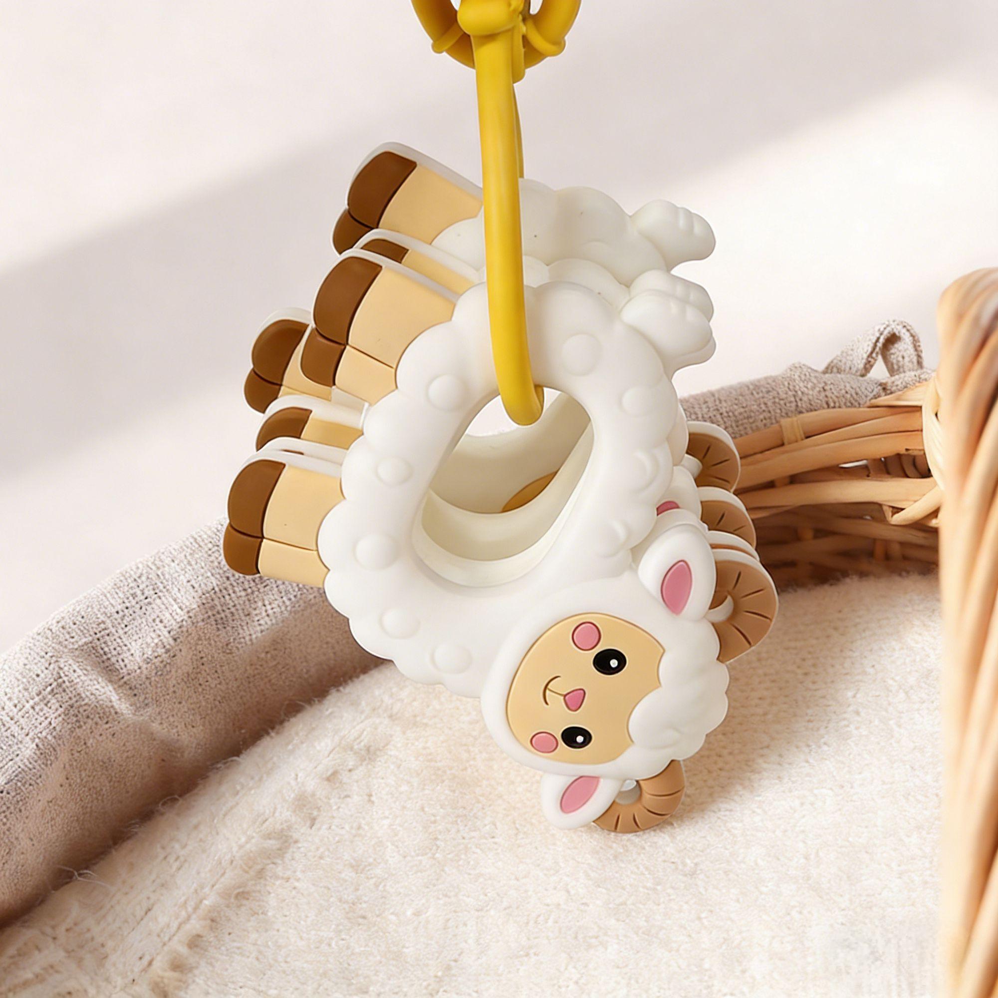 1 stks siliconen bijtring nieu - Baby Food Toy recensie en prijs