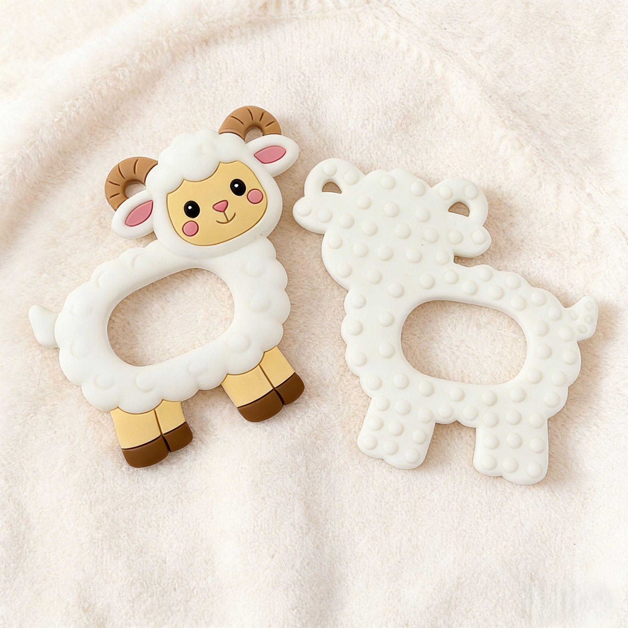 1 stks siliconen bijtring nieu - Baby Food Toy recensie en prijs