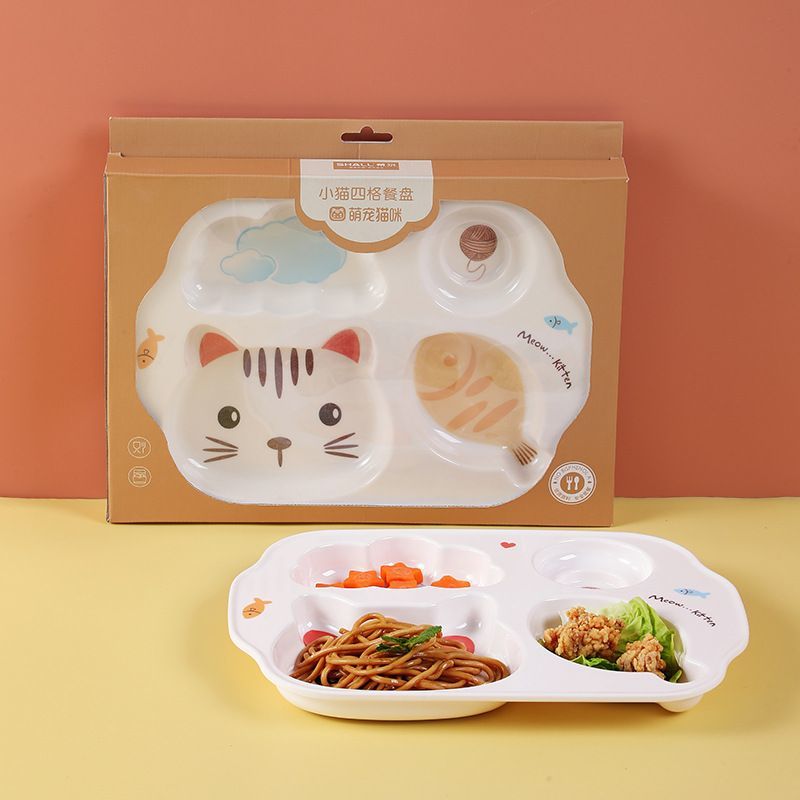 Cartoon Kitten Kinderservies G - Baby Food Kitten recensie en prijs