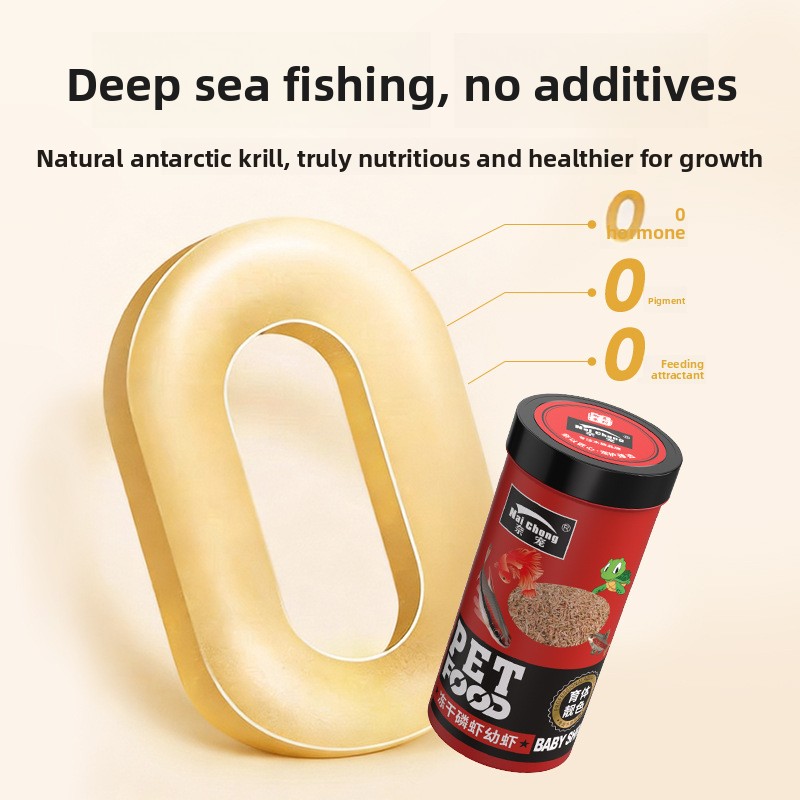 Naichong Gefreeze-droogde Anta - Baby Food Shrimp recensie en prijs