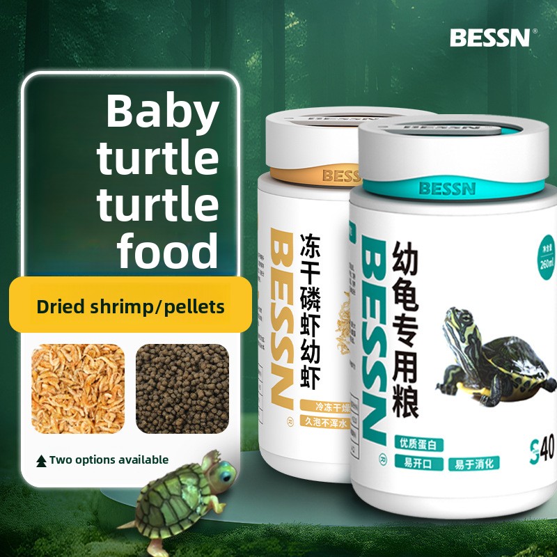 BESSN All-Stage Turtle Food me - Baby Food Shrimp recensie en prijs