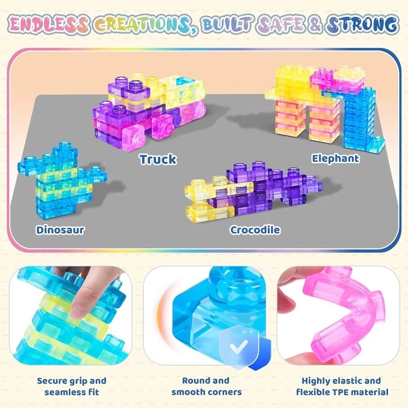 40 stuks Magic Gummy Bloc zach - Baby Food Toy recensie en prijs