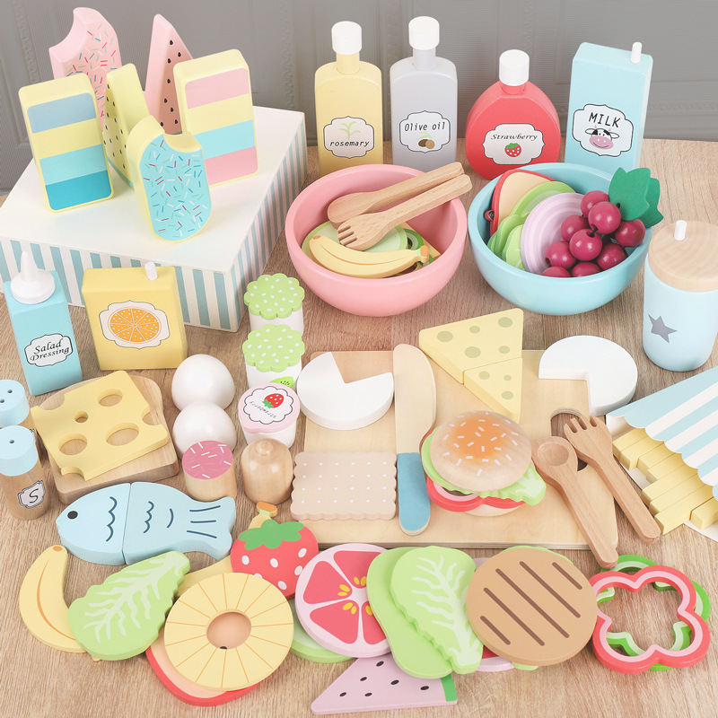 Houten Pretend Play Voedsel Ke - Baby Food Cooking Set recensie en prijs
