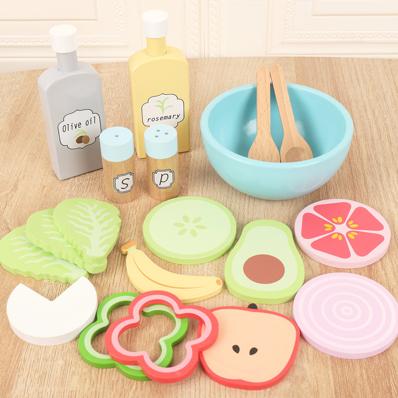 Houten Pretend Play Voedsel Ke - Baby Food Cooking Set recensie en prijs