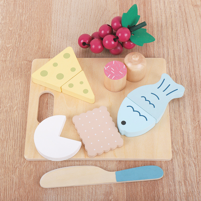 Houten Pretend Play Voedsel Ke - Baby Food Cooking Set recensie en prijs