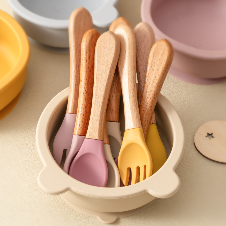 2 Stuks Baby Leren Lepels Gebr - Baby Food Guide recensie en prijs