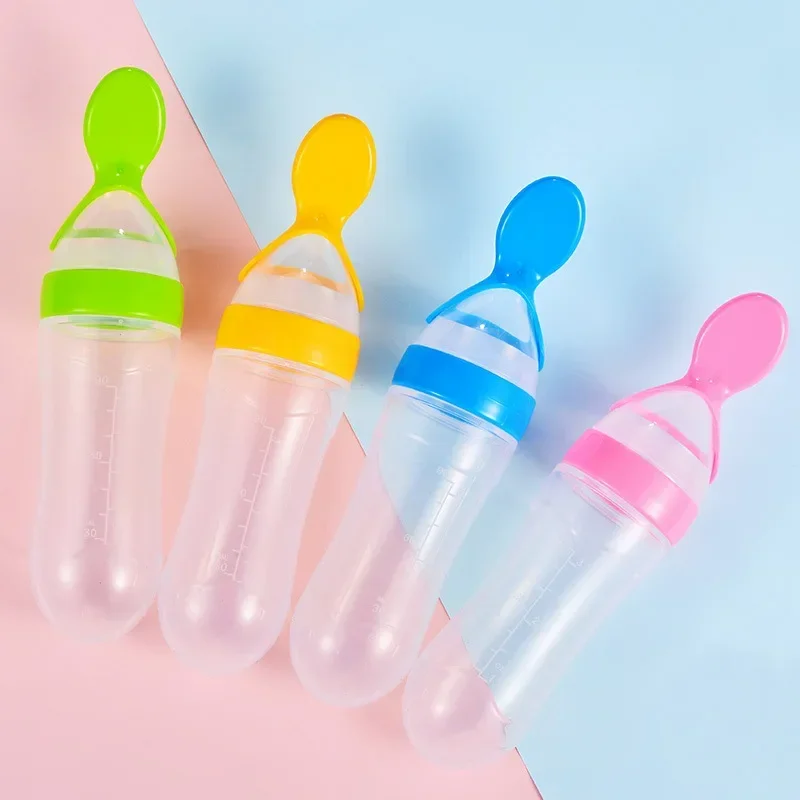 Veilige zuigfles Lepel Melkfle - Baby Food Guide recensie en prijs