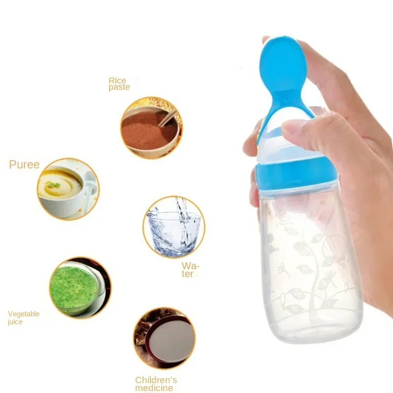 Veilige zuigfles Lepel Melkfle - Baby Food Guide recensie en prijs